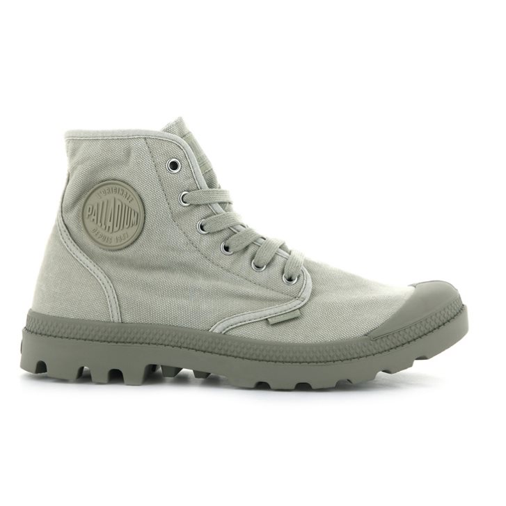 Bottes Palladium Pampa Hi Homme Grise Clair | FR WUN740A